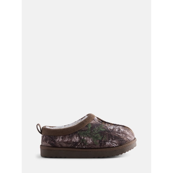 Wonder Nation Boys' House Slippers with Memory Foam, Medium Width, Camo