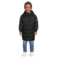 thumbnail image 1 of Wonder Nation Toddler Long Length Puffer Jacket, Sizes 12M-5T, 1 of 6