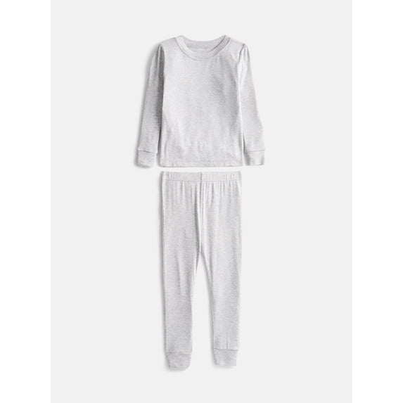 Wonder So Soft Modal by Wonder Nation Toddler & Big Kid Pajama Set, 2-Piece, Sizes 12M-10