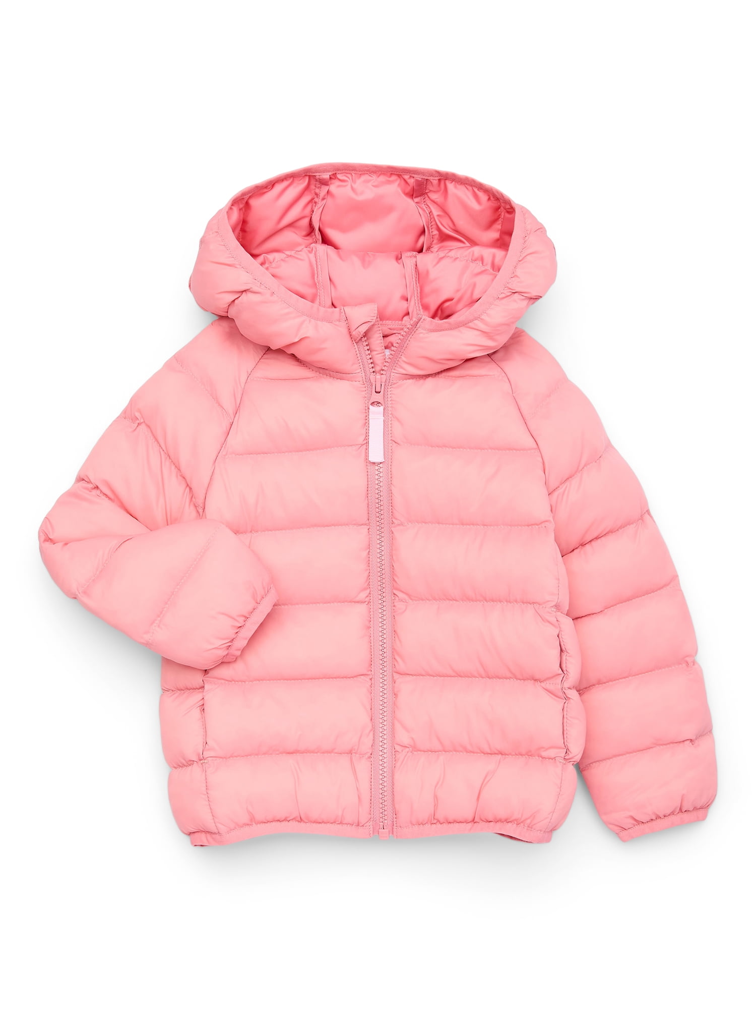 Wonder Nation Toddler Packable Puffer Jacket, Size 12M-5T