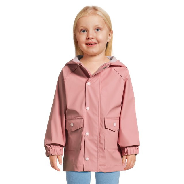 Wonder Nation Toddler Rain Jacket, Sizes 12M5T