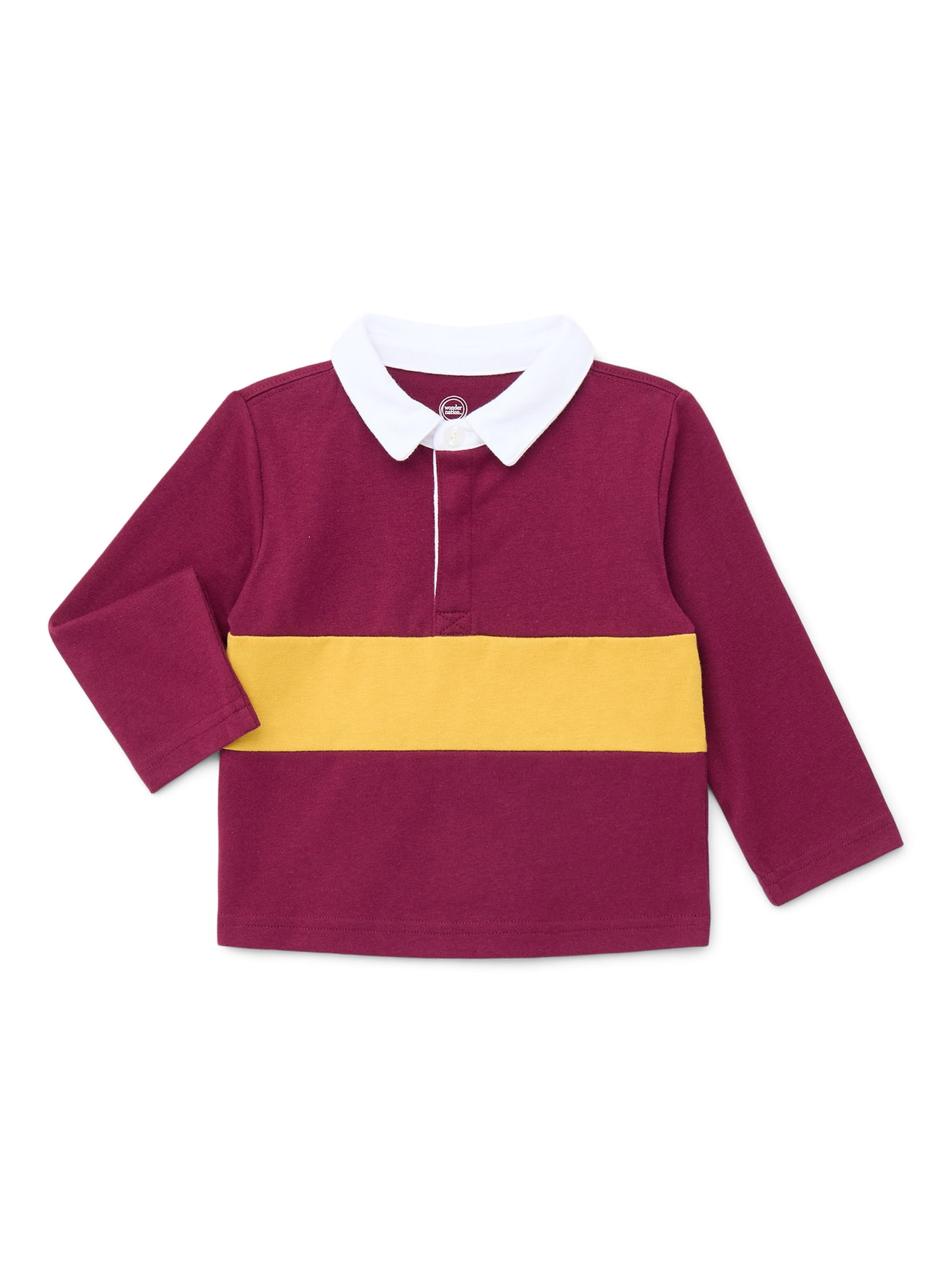 Wonder Nation Toddler Rugby Top, Sizes 12M-5T - Walmart.com