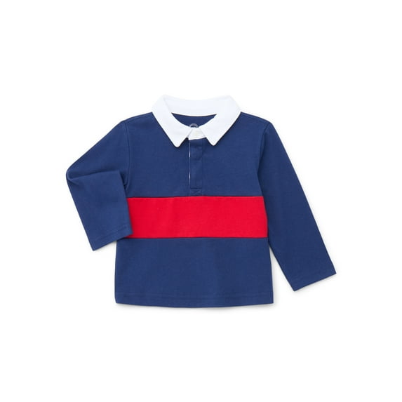 Wonder Nation Toddler Rugby Top, Sizes 12M-5T