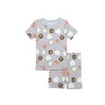thumbnail image 1 of Wonder Nation Toddler Short-Sleeve Tee & Shorts Cotton Pajama Set, 2-Piece, Sizes 12M-5T, 1 of 3