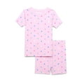 thumbnail image 1 of Wonder Nation Toddler Short-Sleeve Tee & Shorts Cotton Pajama Set, 2-Piece, Sizes 12M-5T, 1 of 3
