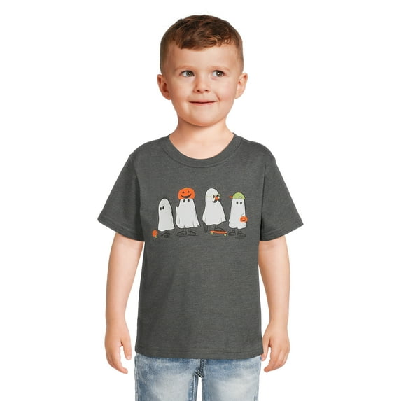 Wonder Nation Toddler Unisex Halloween T-Shirt, Sizes 12M-5T