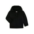 thumbnail image 1 of Wonder Nation Toddler Fleece Zip Hoodie, Size 12M-5T, 1 of 3