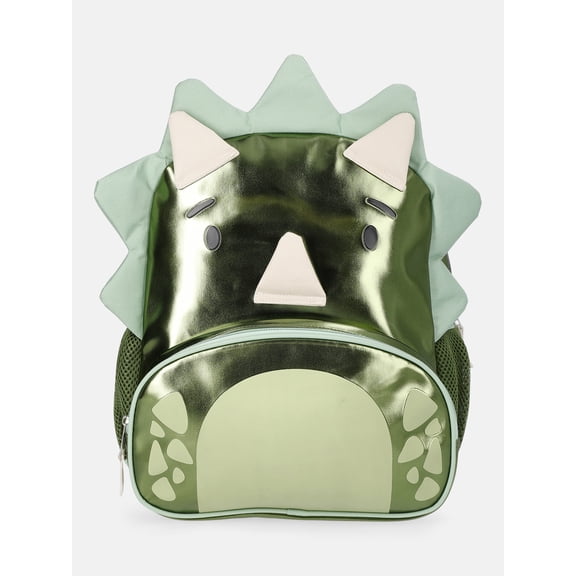 Wonder Nation Toddler's Dino Roar 13.5" Backpack, Iguana Green