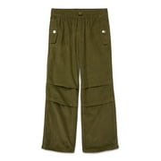 WONDER NATION Tween Girl's Corduroy Parachute Pants, Sizes 4-18