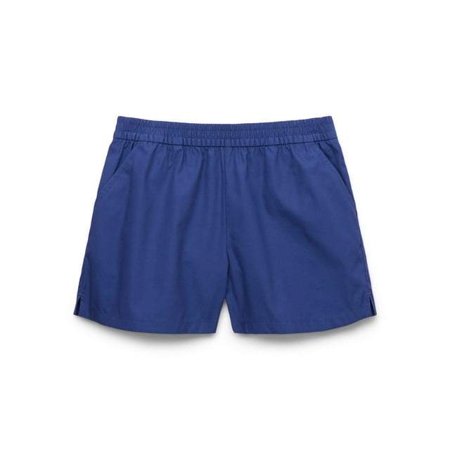 Wonder Nation Tween Girls Cotton Easy Pull-On Shorts, Sizes 4-18
