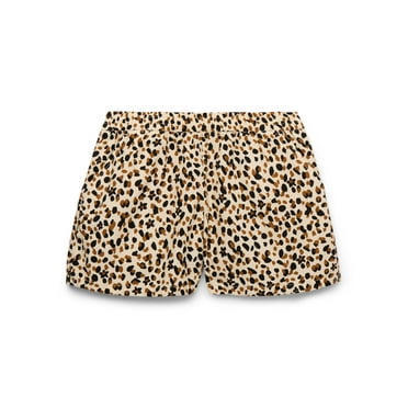Wonder Nation Tween Girls Cotton Easy Pull-On Shorts, Sizes 4-18