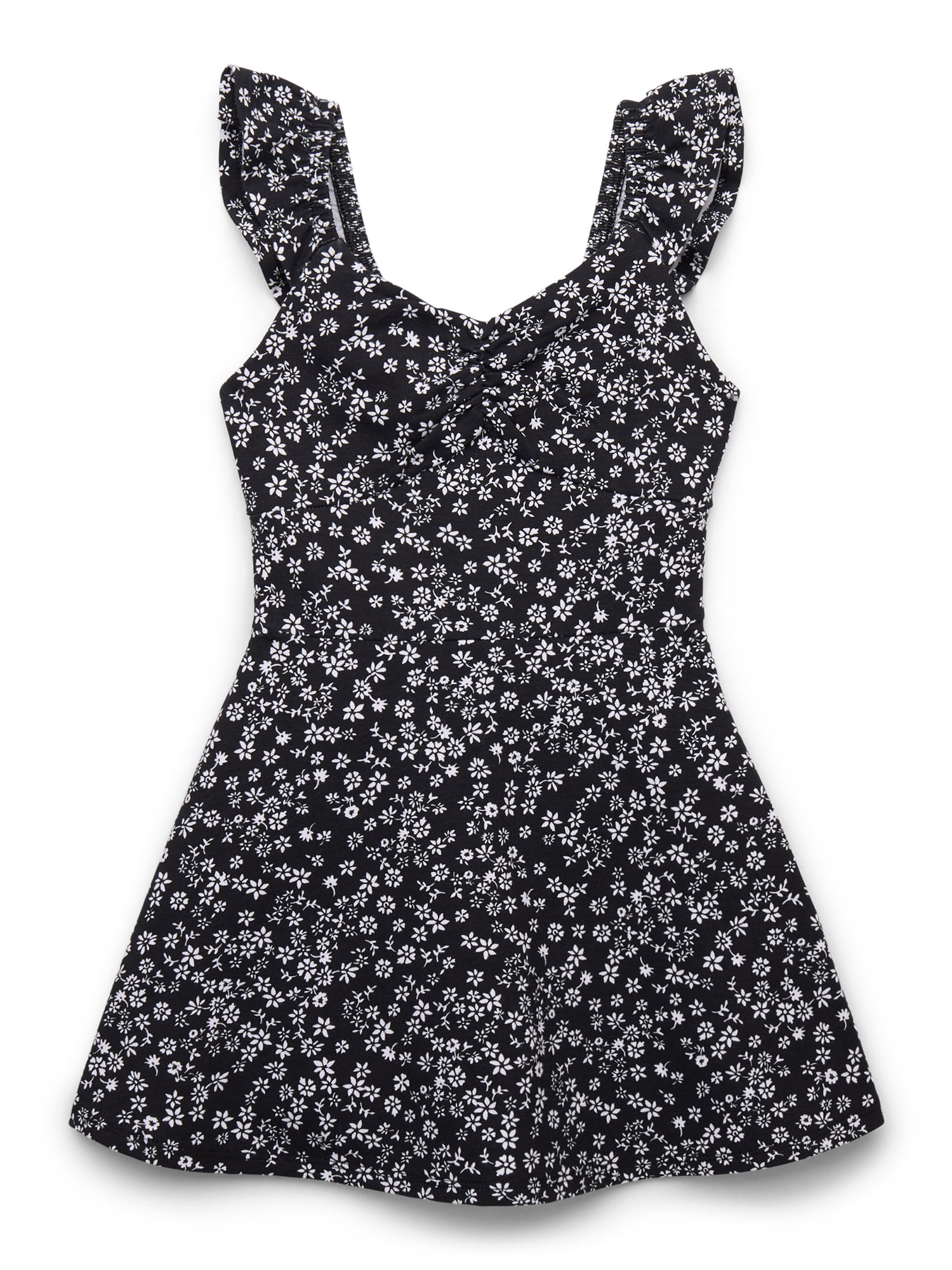Wonder Nation Tween Girls Flutter Sleeve Scooter Dress