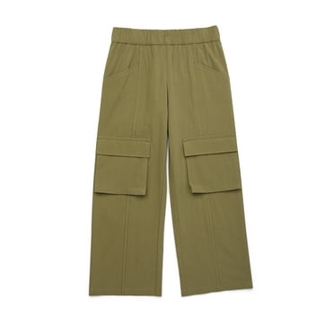 Wonder Nation Tween Girls Pull On Cargo Pants, Sizes 4-18