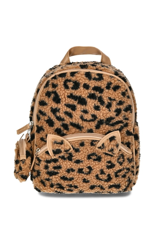 Kids Cheetah Print Mini Backpack