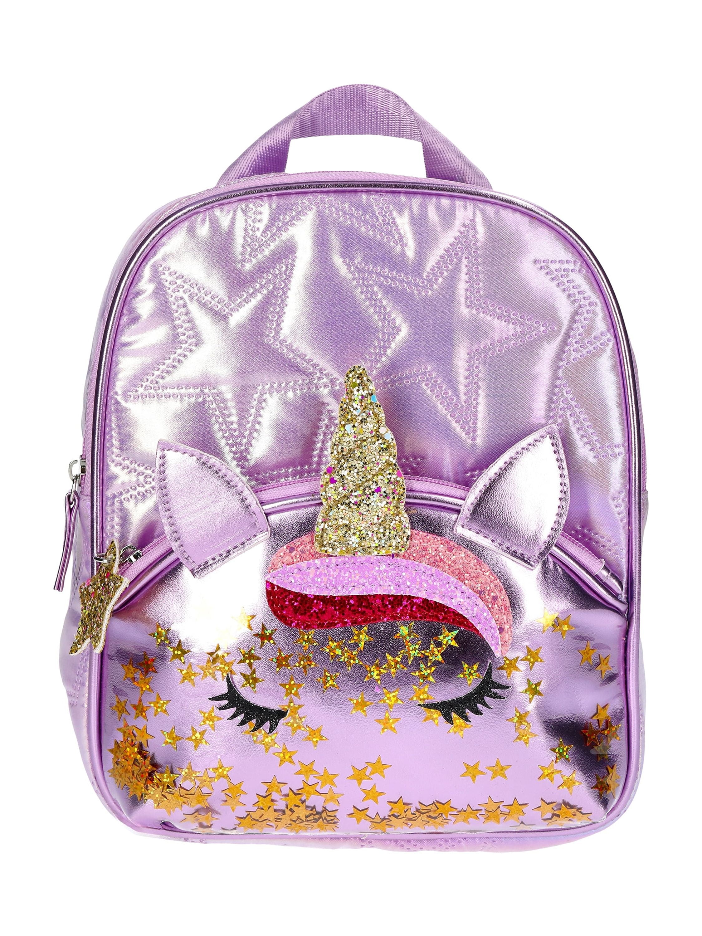 Tas Purple Mini Backpack Rainbow Unicorn Tas Justice Store Unicorn
