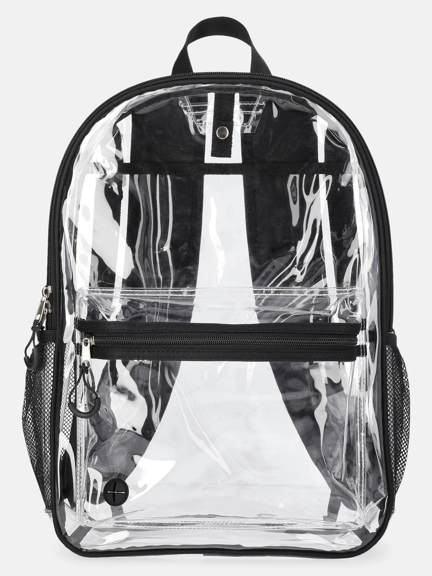 Kids' Clear 17" Adaptive Backpack, Black
