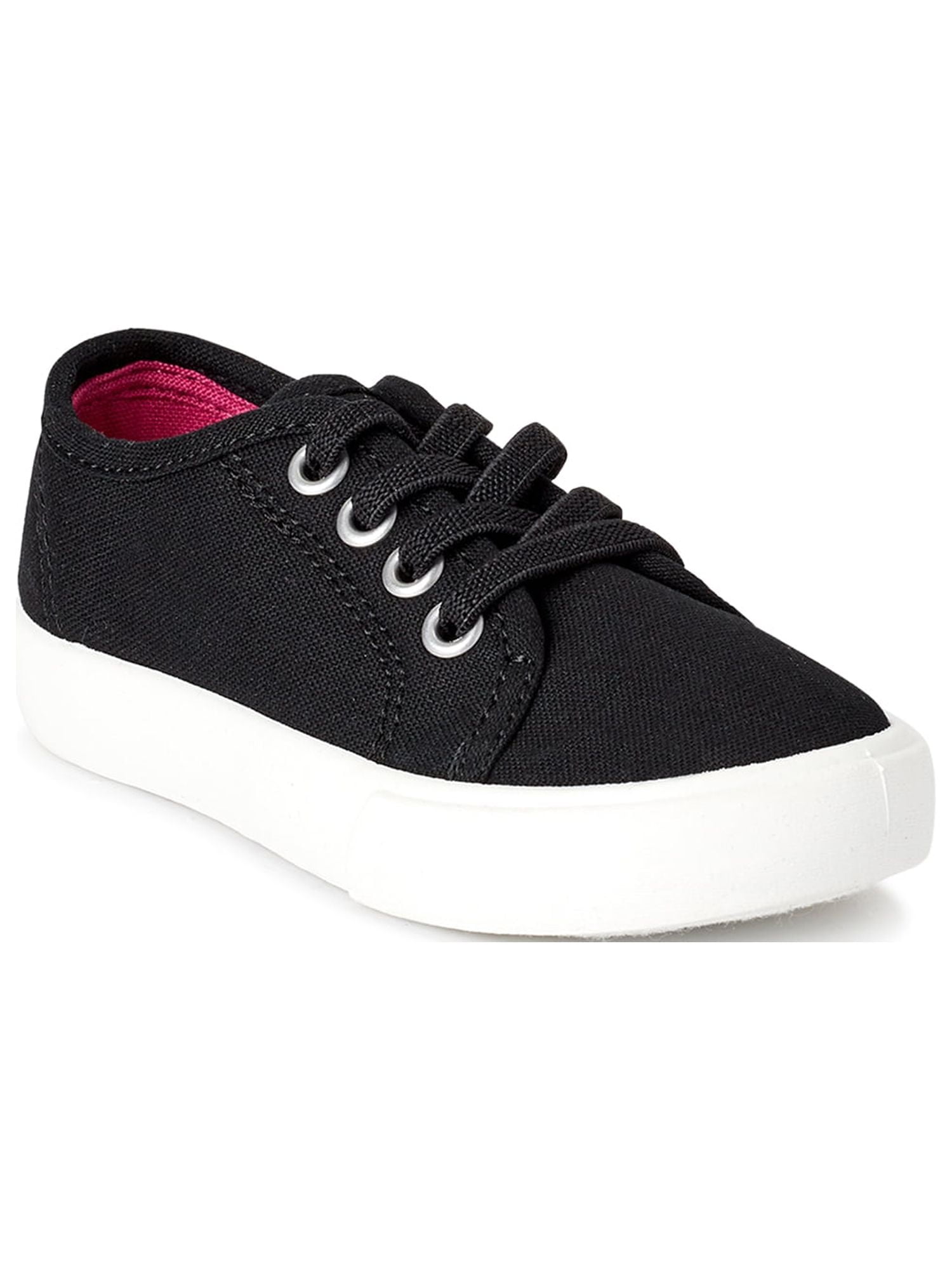 Wonder Nation Unisex Kids Lightweight and Slip Resistant Casual and Dress Shoes, Black, Size 10