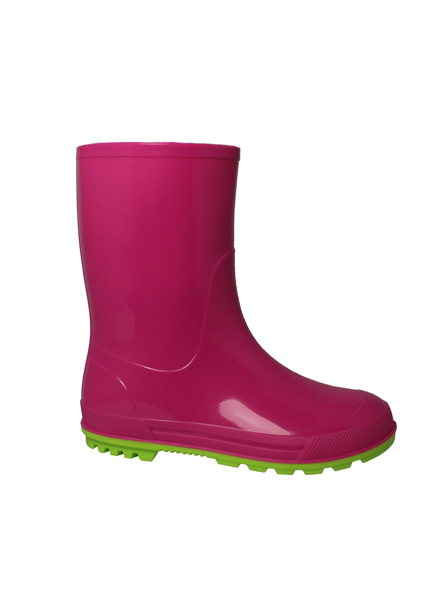 Wonder Nation Unisex Kids Waterproof Lightweight Puddle Jumpers Rain Boots, Multi-Color, Sizes 4-10