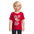 thumbnail image 1 of Wonder Nation Valentine's Day Toddler Short Sleeve Graphic Tee, Sizes 12M-5T, 1 of 5
