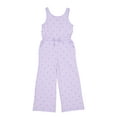 thumbnail image 1 of Wonder Nation Wide Leg Jumpsuit, Sizes 4-18 & Plus, 1 of 5