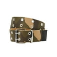 thumbnail image 1 of Wonder Nation Camo Canvas Grommet Belt, Boys, Green, Size M, 1 of 4