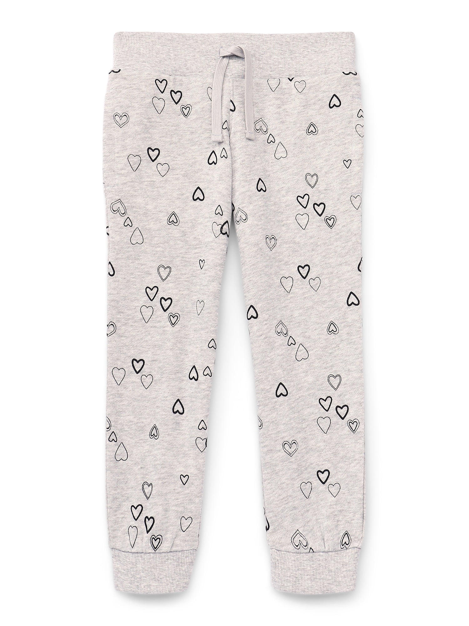 Wonder Nations Girls Fleece Joggers, Sizes 4-18 & Plus