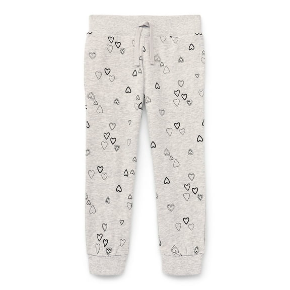 Wonder Nations Girls Fleece Joggers, Sizes 4-18 & Plus