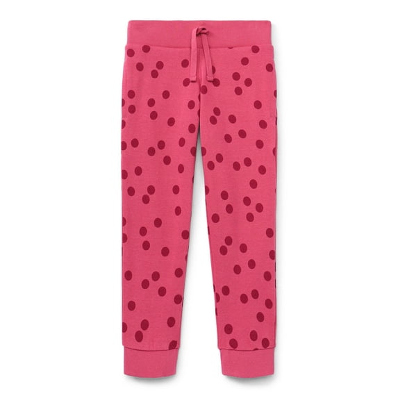 Wonder Nations Girls Fleece Joggers, Sizes 4-18 & Plus