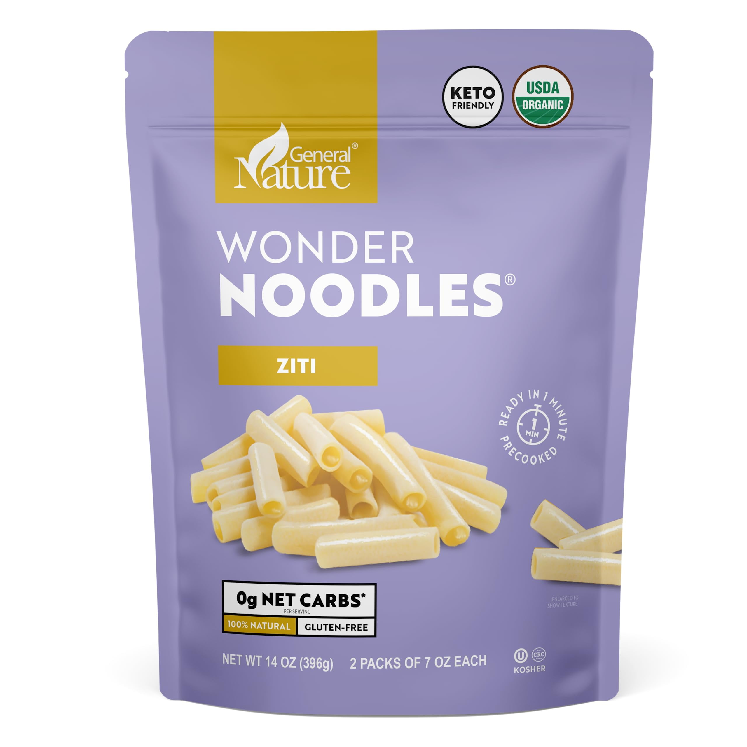 Wonder Noodles Variety Pack Organic Keto Pasta Zero Carb Noodles