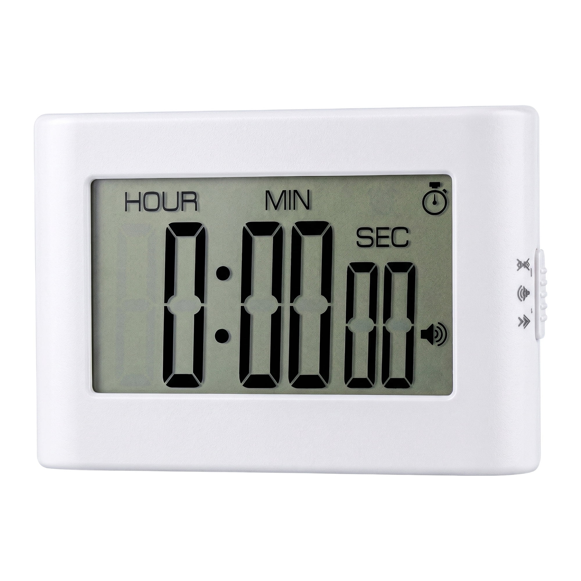 Unique Bargains Kitchen Timer with Loud Alarm and Magnetic Backing for Cooking Gray