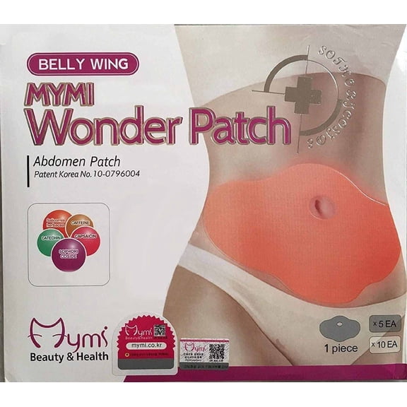 Wonder Patch Belly Wing Works For Toning Contouring Skin Firming Body Care - 10 pieces