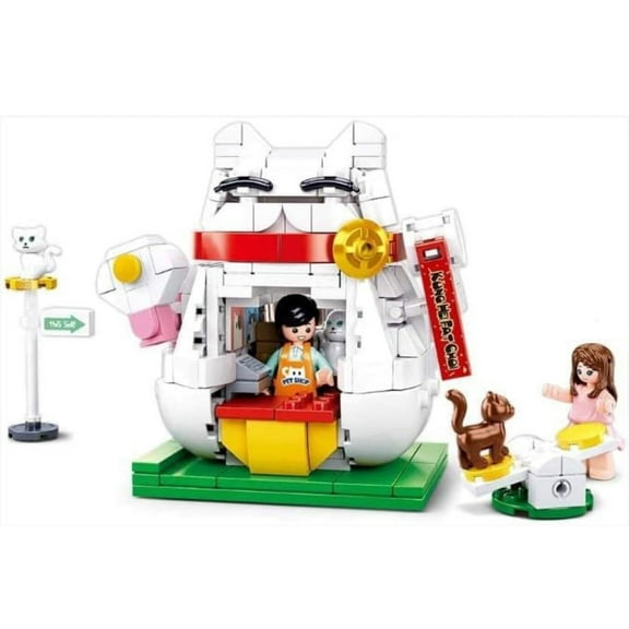 General Jim's Toys & Bricks Wonder Pet Shop Building Blocks, Collector Model 323 Pieces