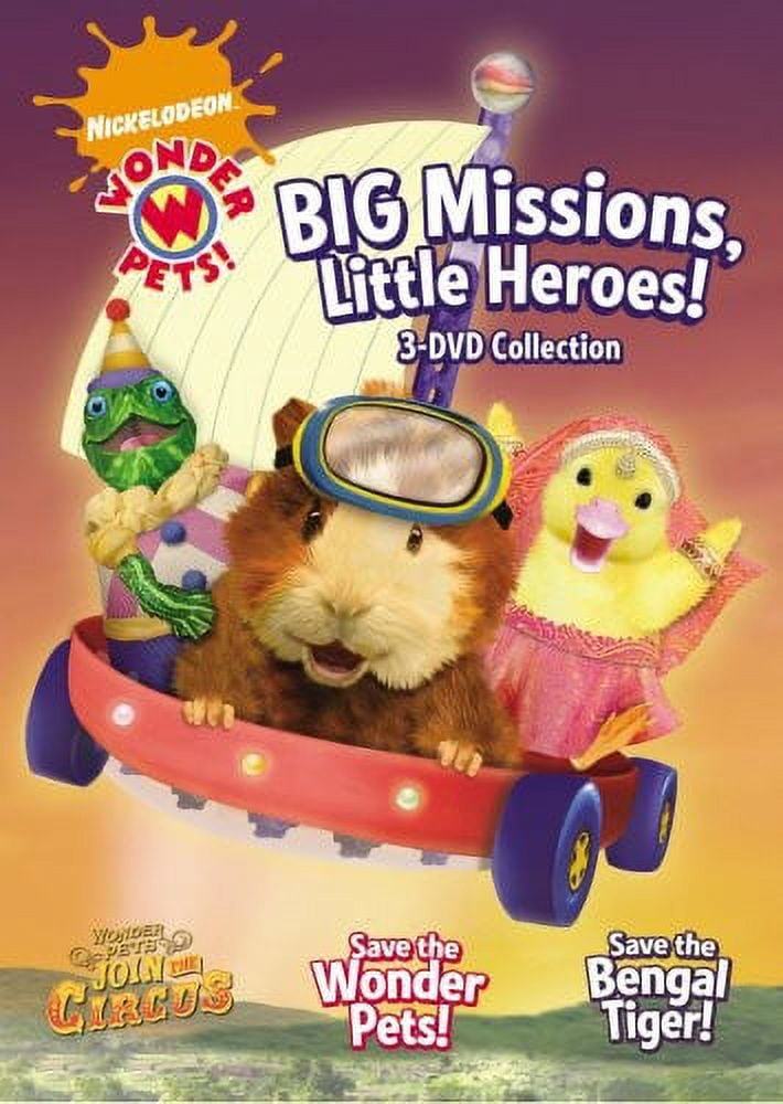 Wonder Pets: Big Missions, Little Heroes (DVD) - Walmart.com