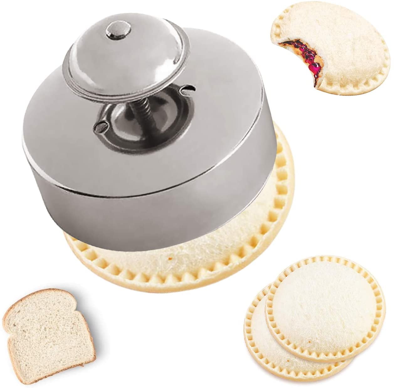 Wonder Bread Sandwich Cutter, 304 Stainless Steel, DIY Uncrustables