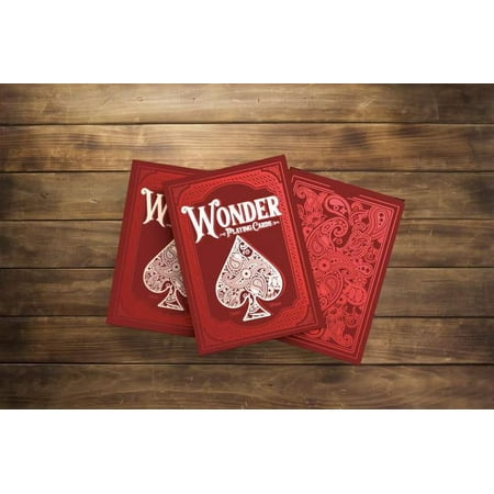Wonder Standard Playing Cards - Scarlet Edition by Chris Hage