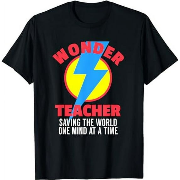 Wonder Teacher Costume Shirt | Teacher Halloween Costume Tee