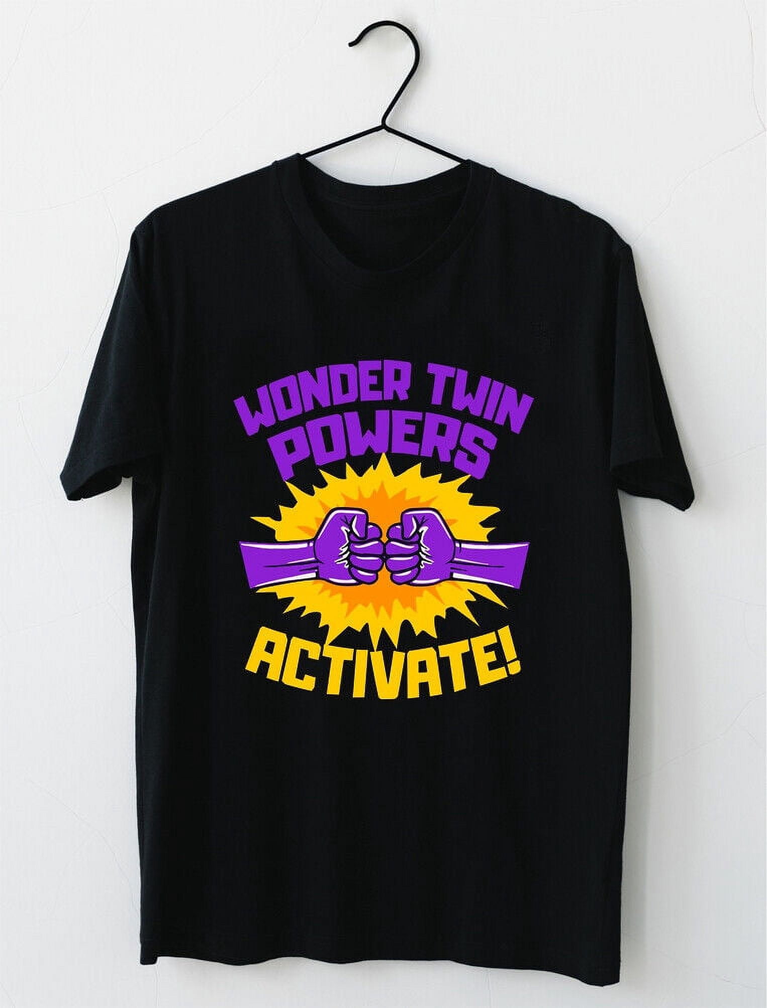 Wonder Twins Power Activate Funny Classic T-Shirt - Walmart.com