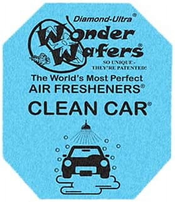 Wonder Wafers 25 CT Individually Wrapped Clean Car Air Fresheners