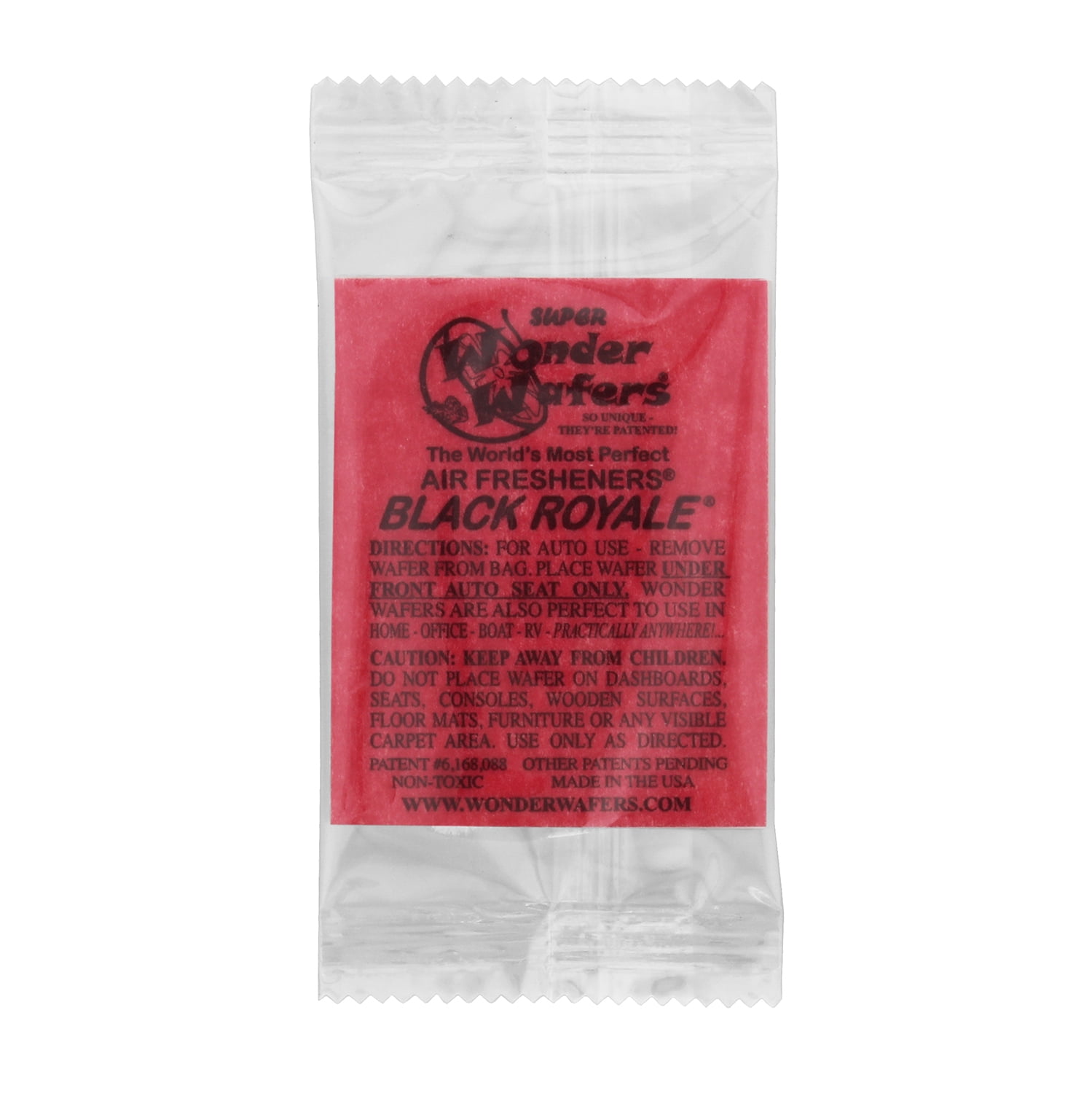 Wonder Wafers Black Royale Scent Automotive Air Freshener Wafer - 50 Pack