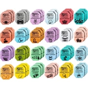 Wonder Wafers Car Air Freshener Variety Pack of 72 - Individually Wrapped Fresheners 24 Scents 72 Scents