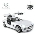 thumbnail image 1 of Wonder Wheels 1:14 RC Mercedes Benz SLS With Movable Doors And Lights - White, 1 of 5