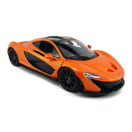 Wonder Wheels 1:14 RC Remote Control McLaren P1 Sport Car With Lights and Open Doors - Orange