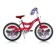 thumbnail image 1 of Wonder Wheels 20" BMX Boy's or Girl's S-Type Frame Coaster Brake One Piece Crank Chrome Rims Black Tire - Red, 1 of 8