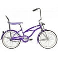 thumbnail image 1 of Wonder Wheels Adjustable Seat Height 20" Cruiser Bike, Purple, 1 of 7