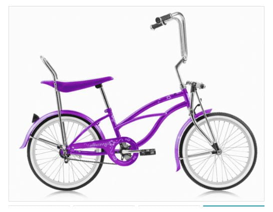 Wonder Wheels 20 In. Beach Cruiser Lowrider Coaster Brake Single Speed Bicycle, Bike With Banana Seat Stainless Steel Spokes One Piece Crank Alloy Rims 36 H – Purple Sansujyuku sansujyuku.com
