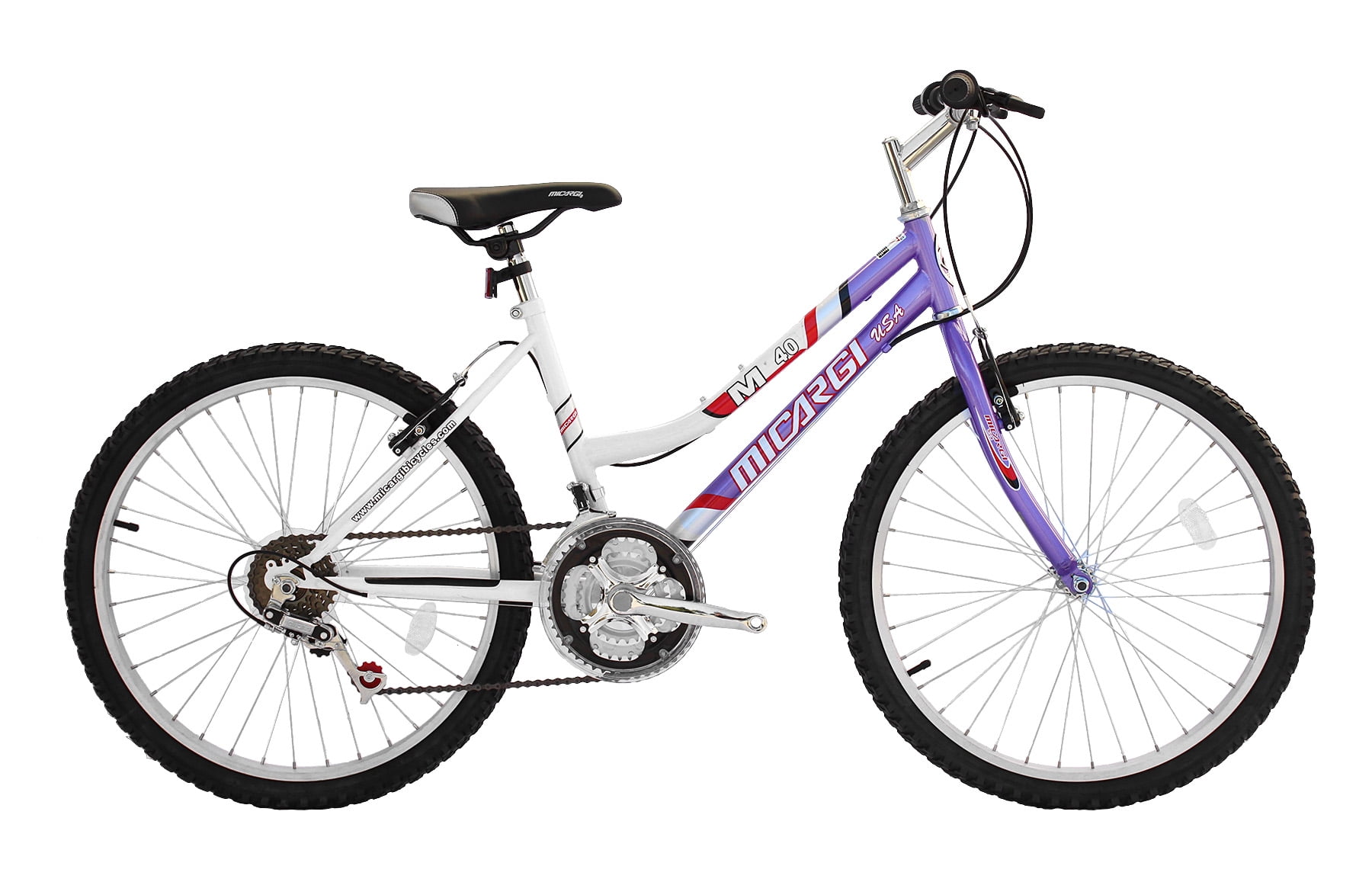 Wonder Wheels 24 In. Mtb 18 Speed Bicycle, Bike, Steel Frame Alloy Rims 36 H – Purple Sansujyuku sansujyuku.com