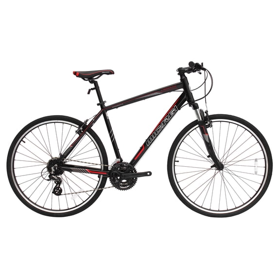 Wonder Wheels 8 Speed Bicycle, Mountain Bike, Front Derailleur: Shimano Tourney Fd-Ty510 Rear Derailleur: Shimano Altus - Black