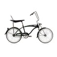 thumbnail image 1 of Wonder Wheels Boys 20'' Lowrider Hi-Ten Steel Coaster Brake Single Speed Bicycle, Black, 1 of 8