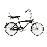 Wonder Wheels Boys 20 Lowrider Hi-Ten Steel Coaster Brake Single Speed Bicycle, Black