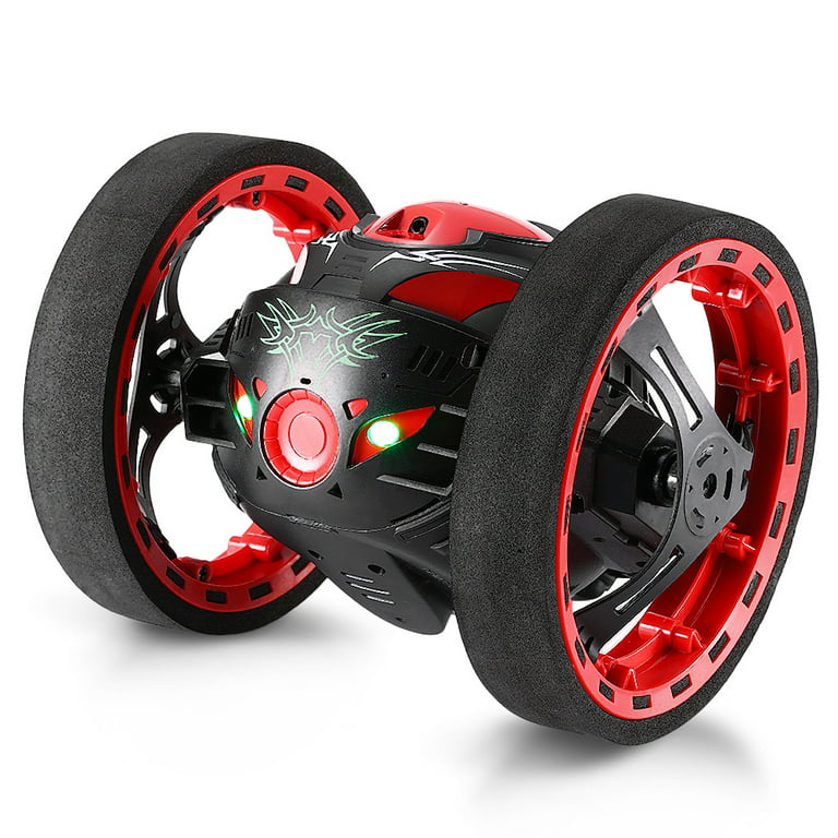 Wonder Wheels Remote Control Jumping Bounce Car - Black